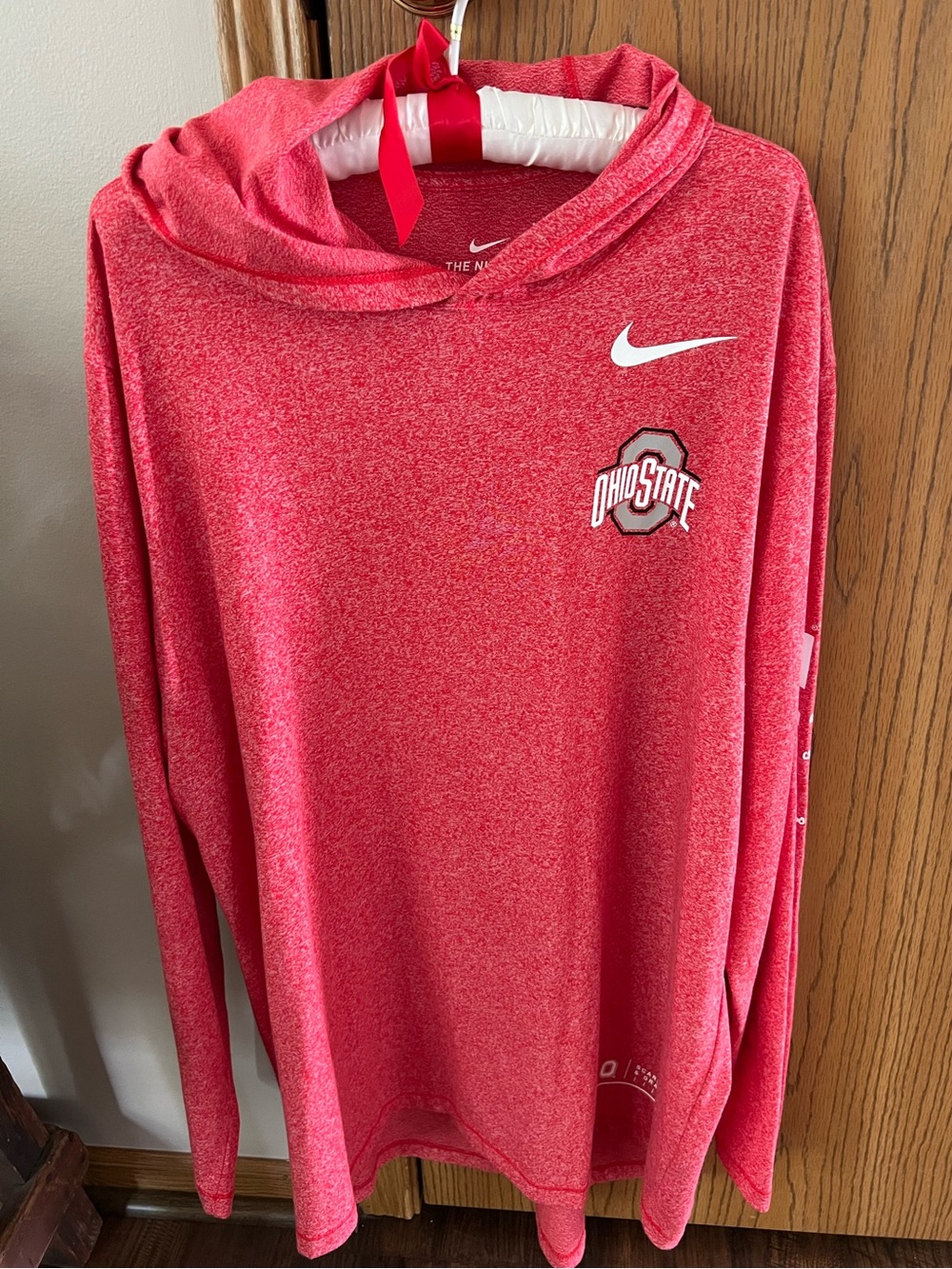 Nike Ohio State Buckeyes Red Pullover Hoodie shirt XL